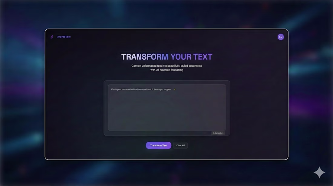 Cover image for I’m currently building Version 2 of DraftFlow, a tool built ...