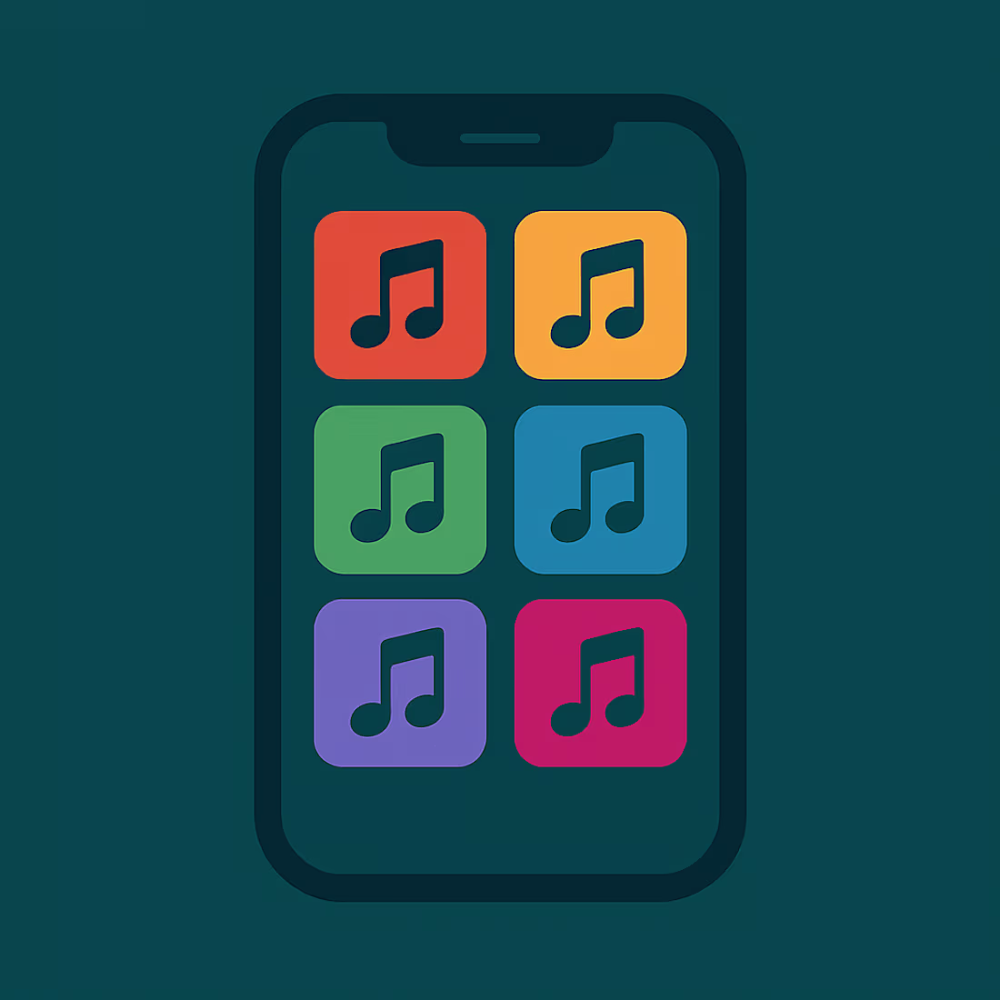 Cover image for 12-Chords is a minimal chord pad designed to aid free singin...