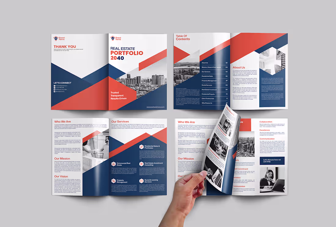 Cover image for Real Estate Portfolio Design | Company Profile Design