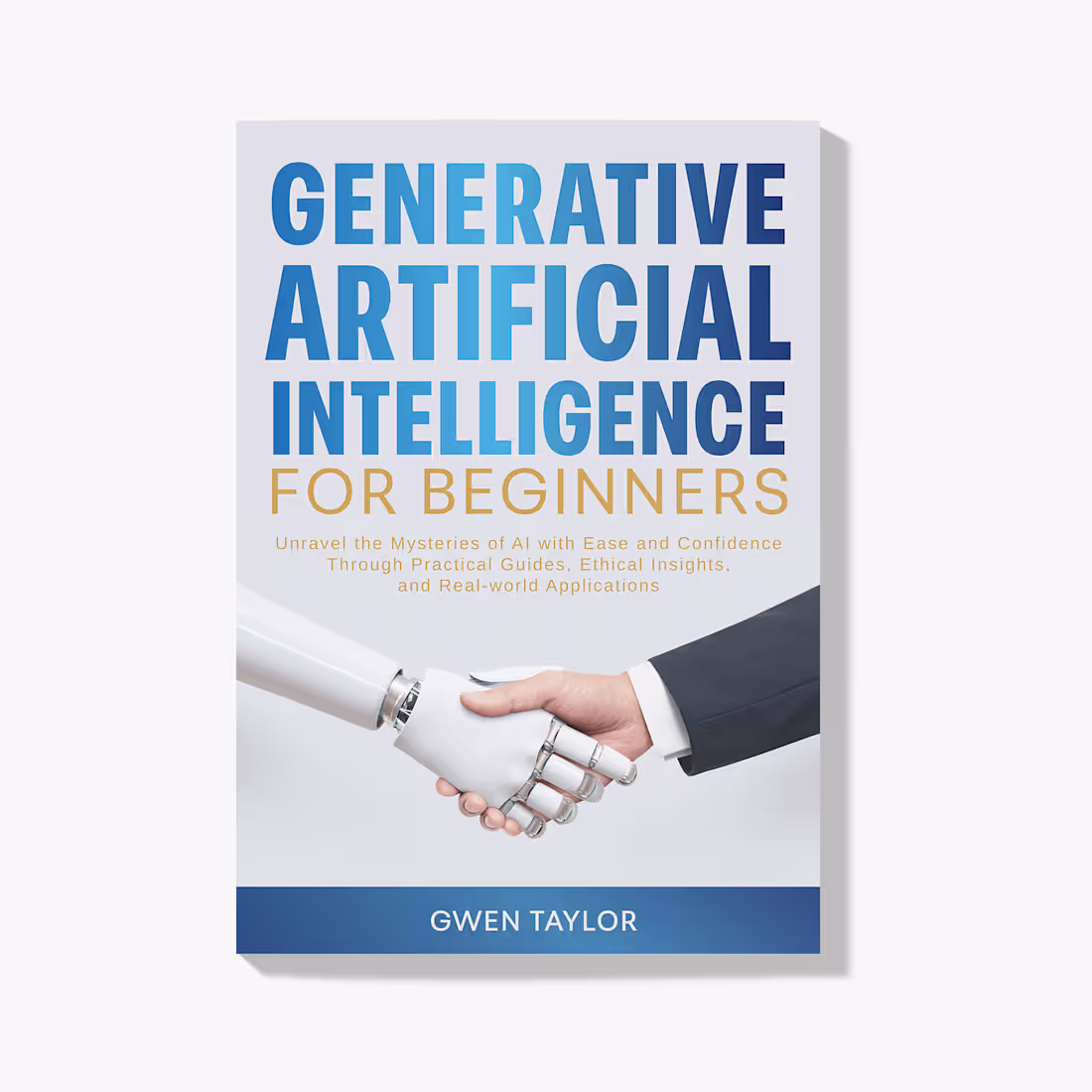 Cover image for Book cover design concepts for an Ai guide book cover :: Behance