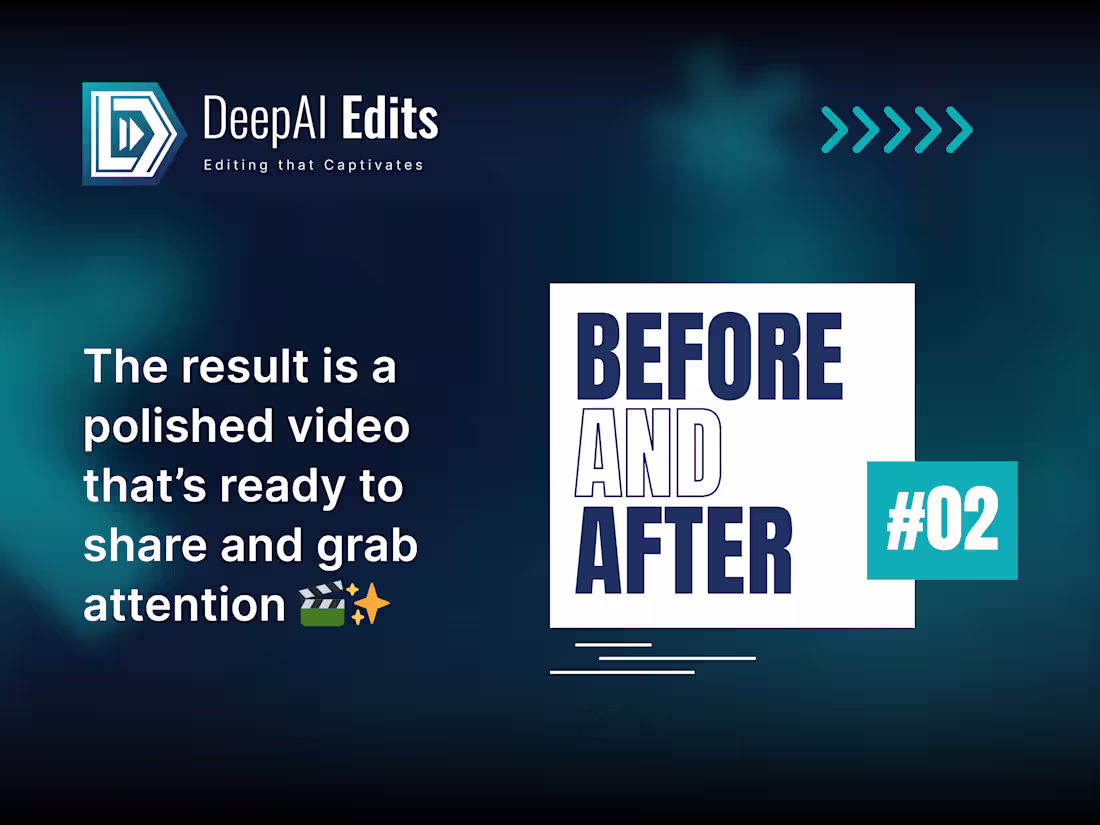 Cover image for Transform Raw Footage into Polished Video Content with DeepAI