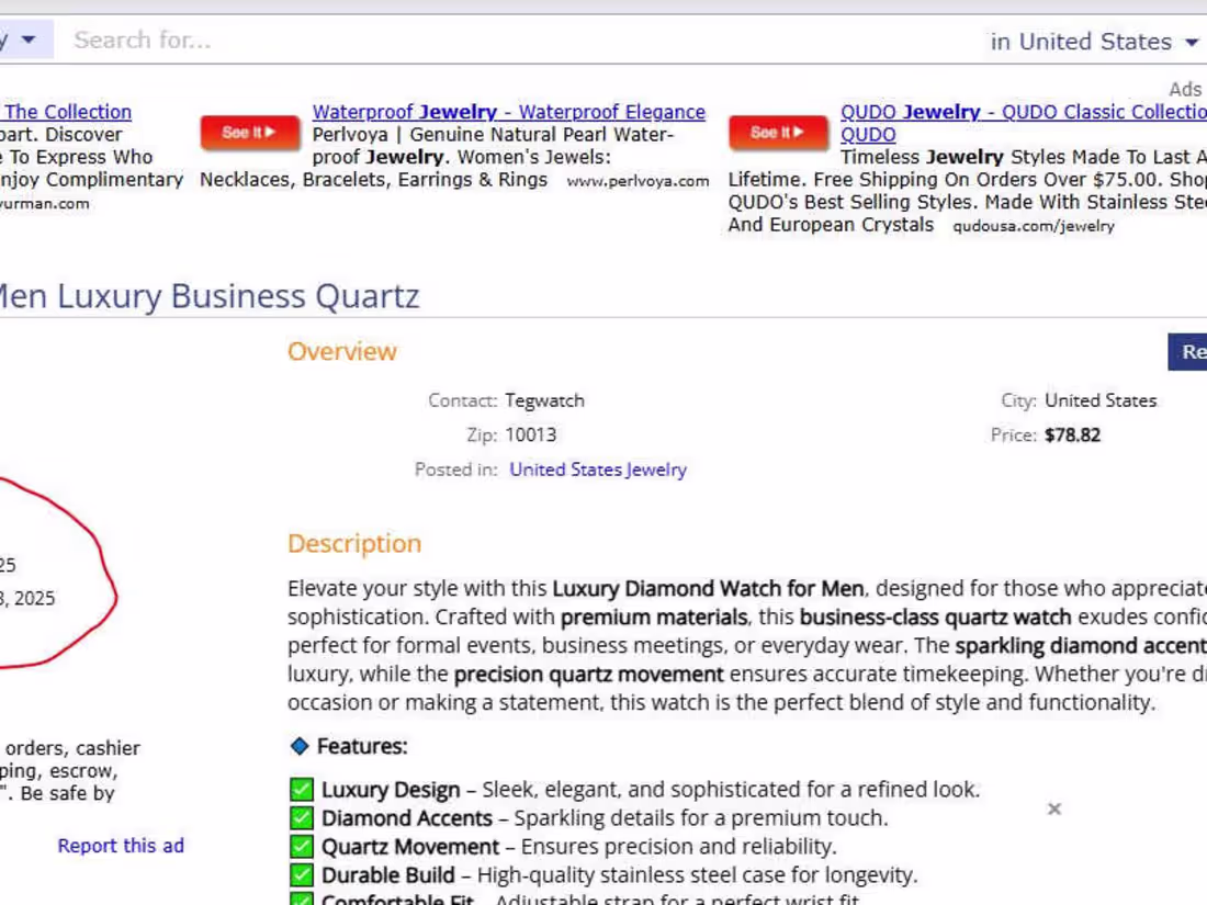 Cover image for classified ads