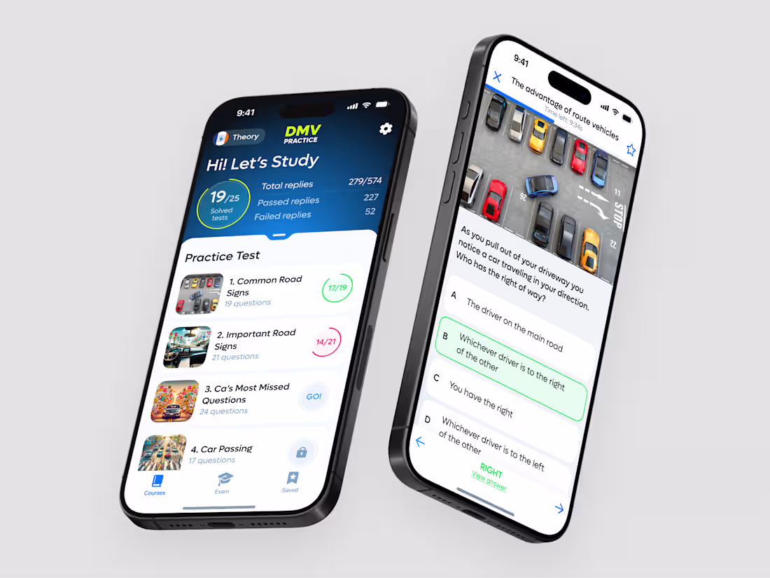 Cover image for DMV Practice Test is your