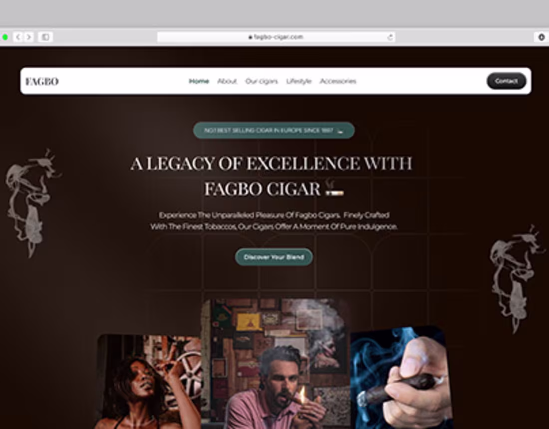 Cover image for Fagbo Cigar