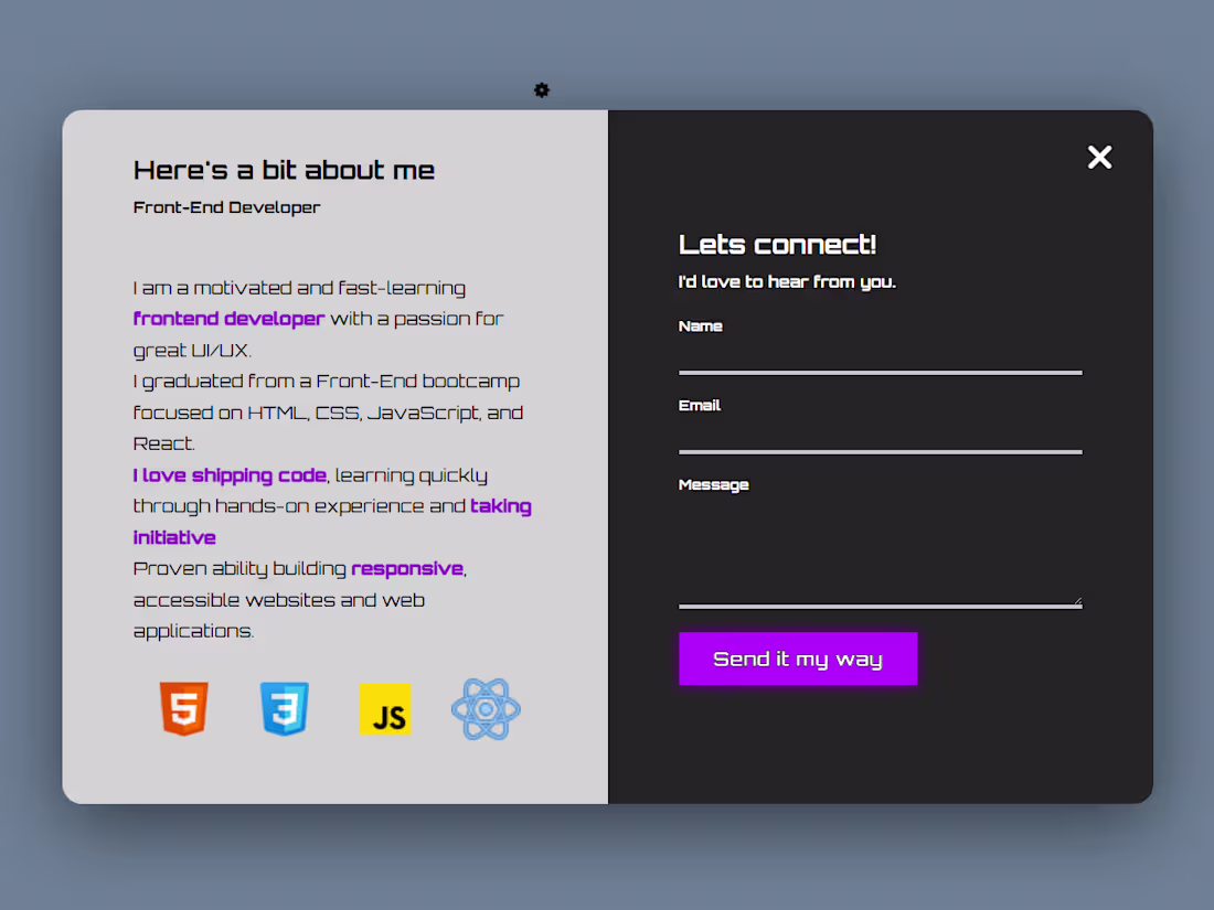 Cover image for - Figma → React landing page (responsive, pixel‑perfect)