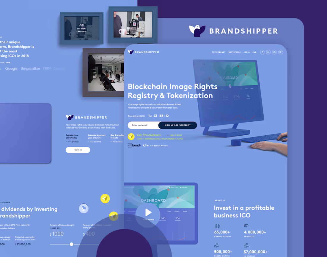 Cover image for Landing Page Designs