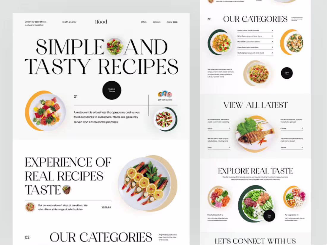 Cover image for Restaurant Website