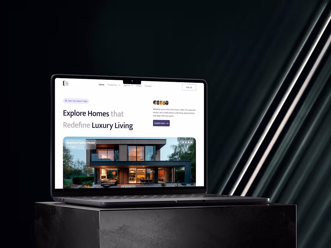 Cover image for Real Estate Web Design