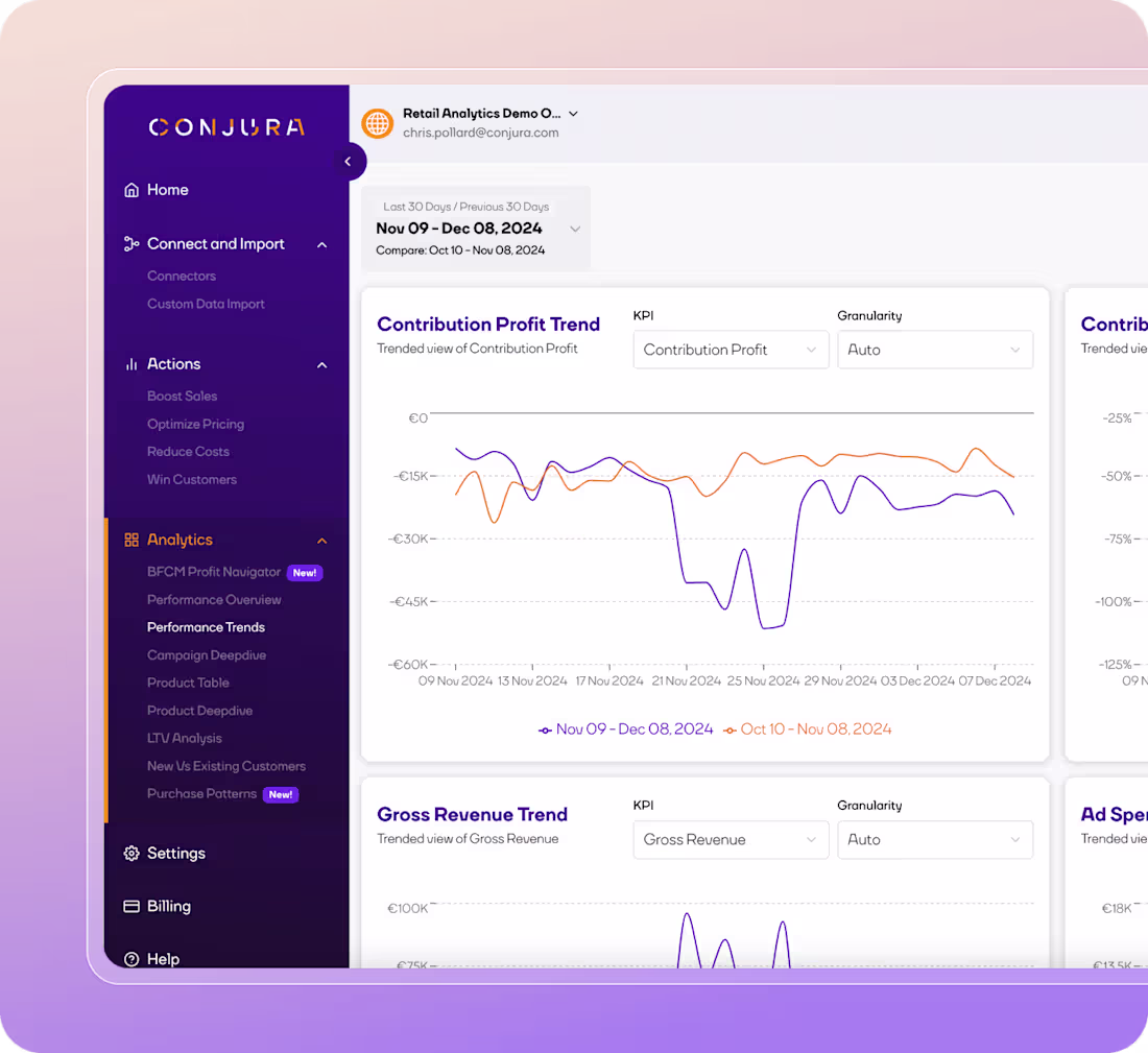 Cover image for Conjura website redesign