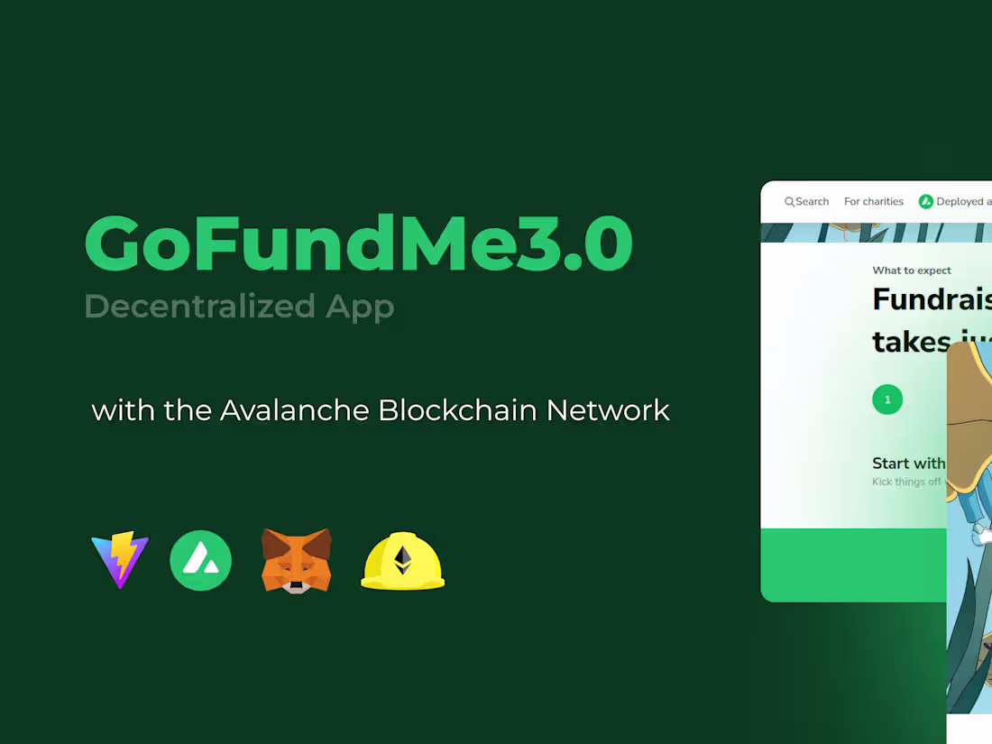 Cover image for GOFUNDME3.0 Decentralized Fundraising Application