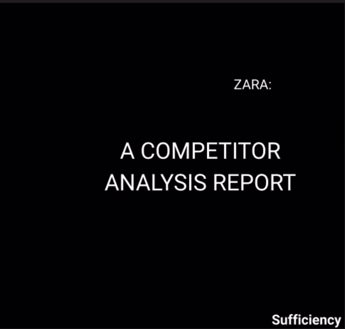 Cover image for Zara Competitor Analysis: H&M, Uniqlo