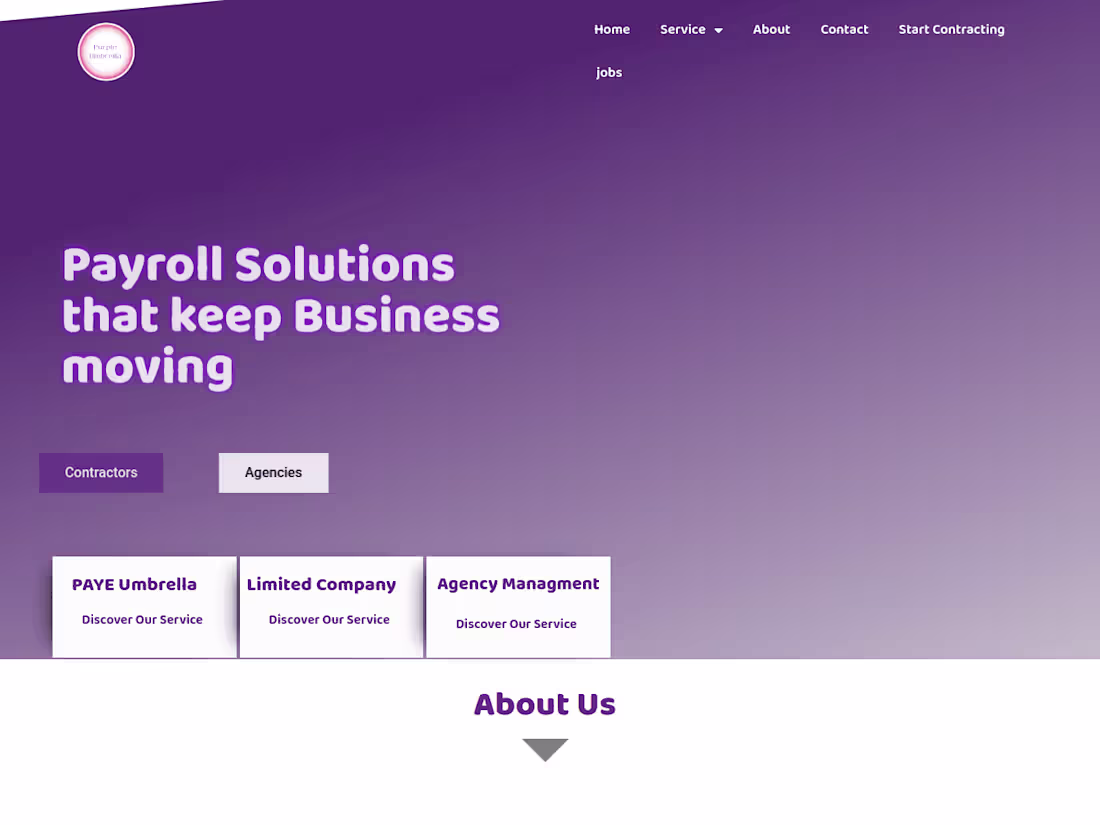 Cover image for Purple Pay Umbrella