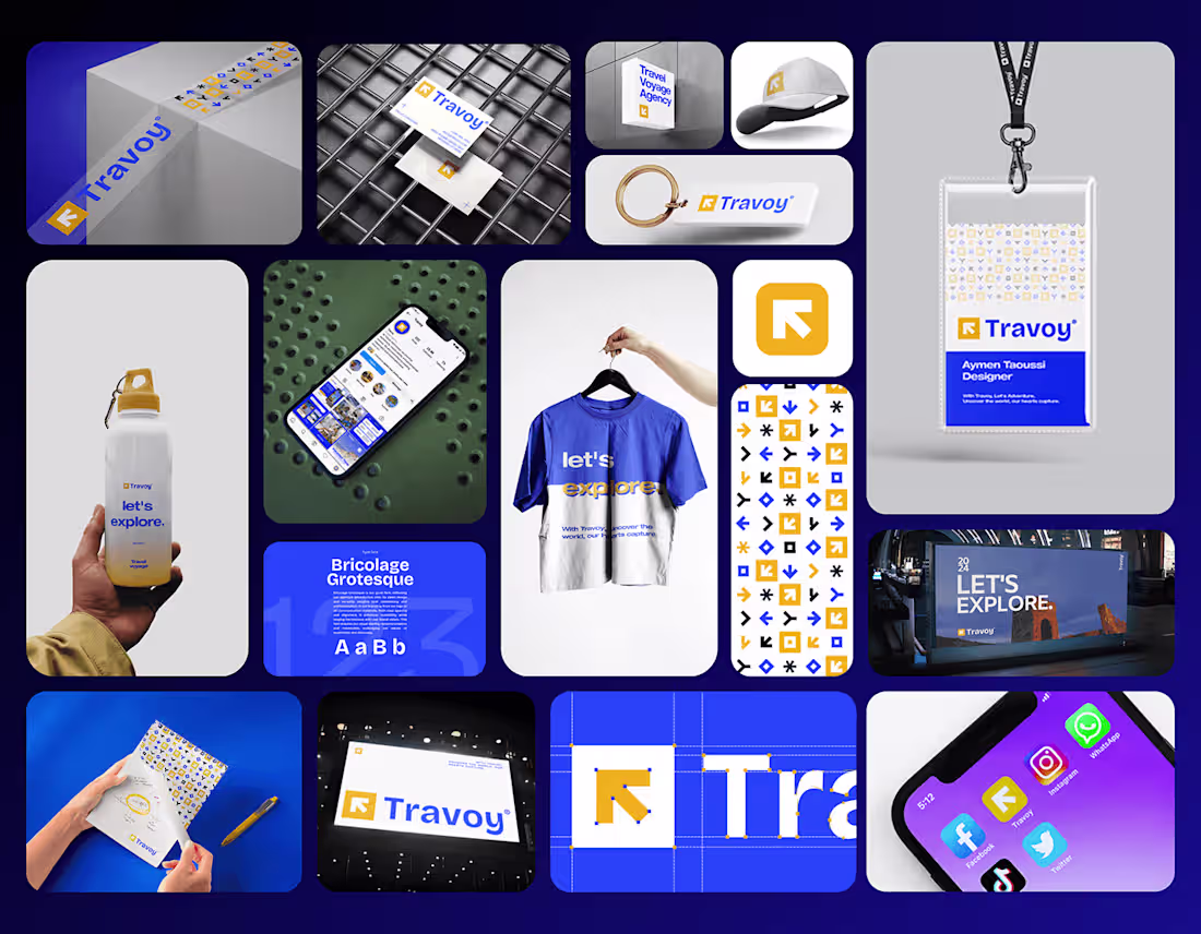 Cover image for Travel Agency Brand identity Design - Visual identity