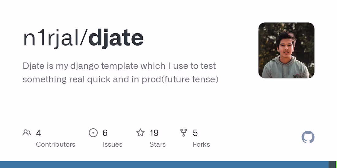 Cover image for Django Awesome Template