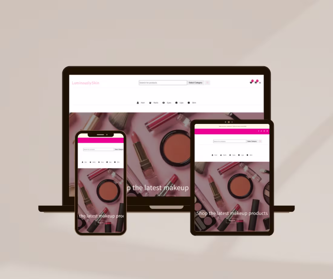 Cover image for Expert Shopify Developer for Skincare Brand Website Design
