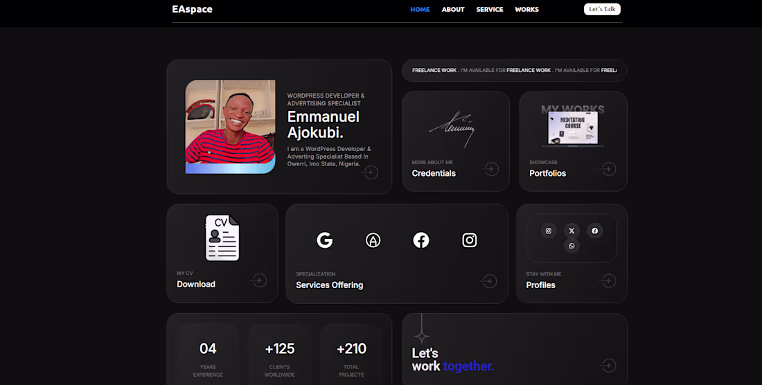 Cover image for My Portfolio Website 