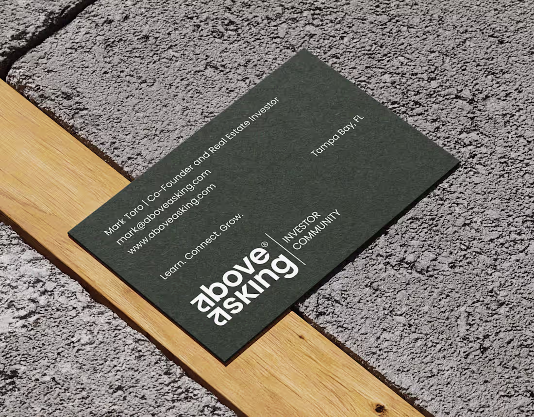 Cover image for Above Asking | Visual Identity