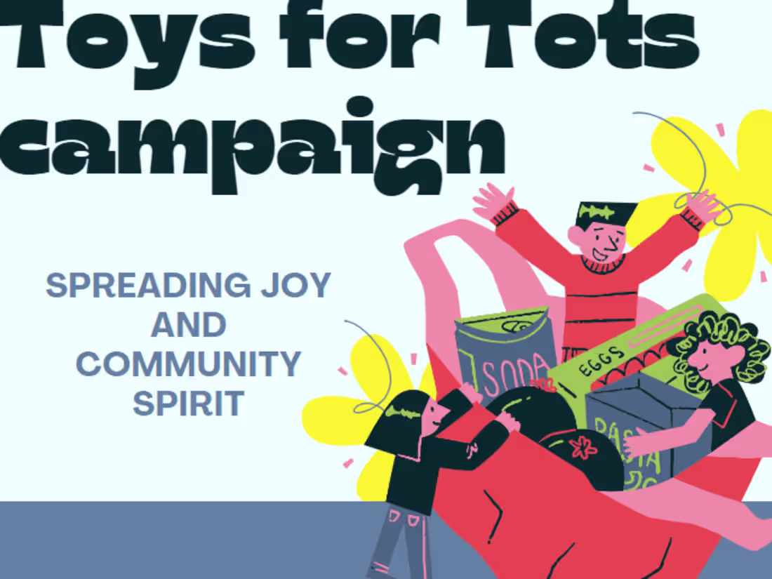 Cover image for Toys for Tots Campaign: Spreading Joy and Community Spirit