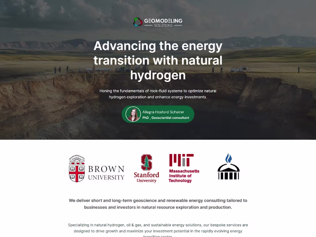 Cover image for Website design GEO Modeling