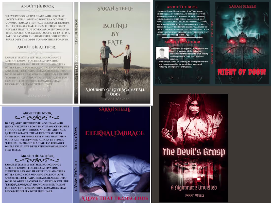 Cover image for BOOK COVER DESIGN