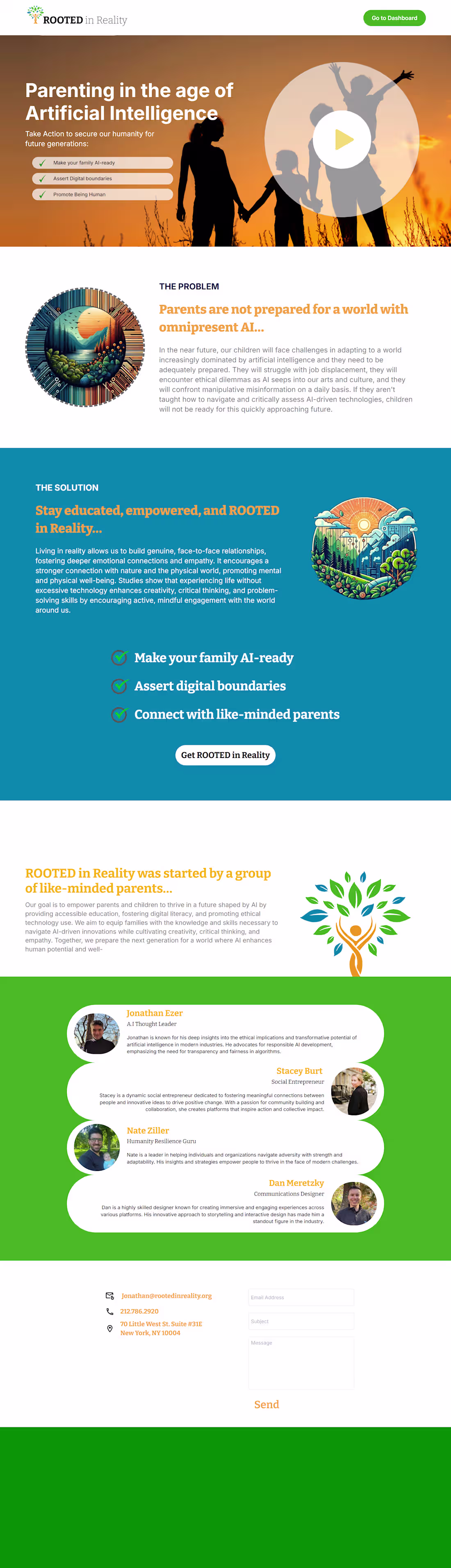 Cover image for Rooted in Reality