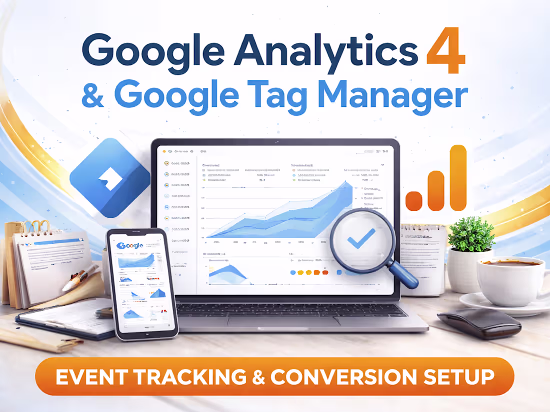 Cover image for Google Analytics 4 & Google Tag Manager