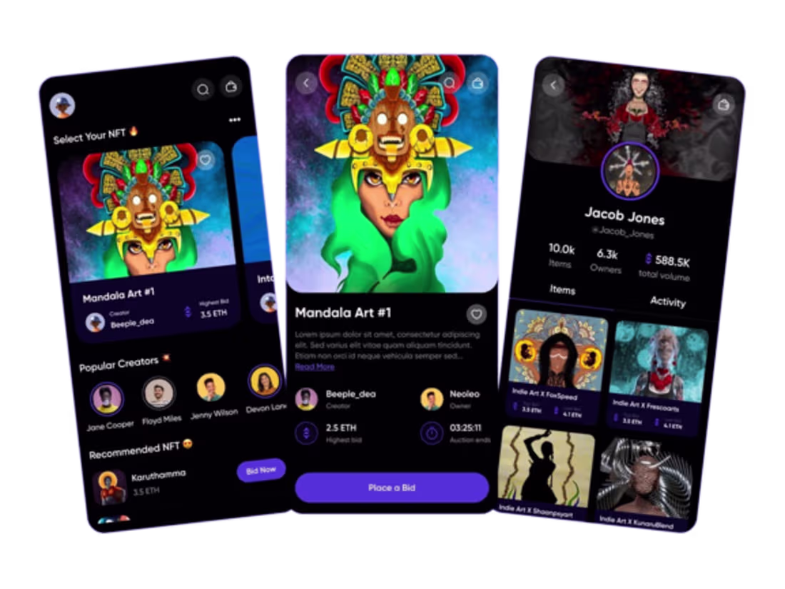 Cover image for NFT Art | Mobile Application