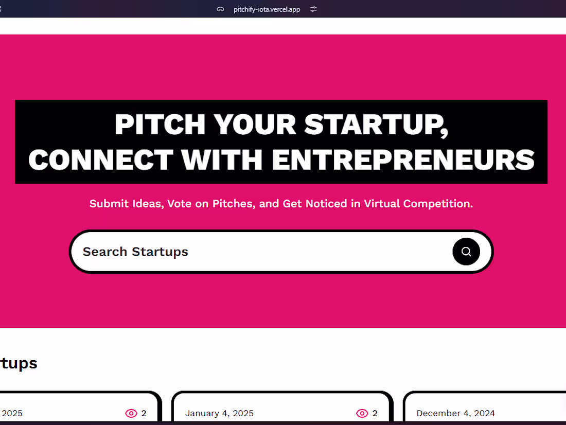 Cover image for GitHub - PokeHarshit/Pitchify: This is full fledged production …