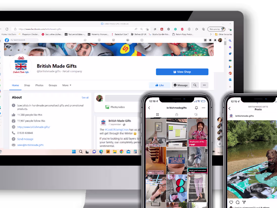 Cover image for Social Media / Website Management