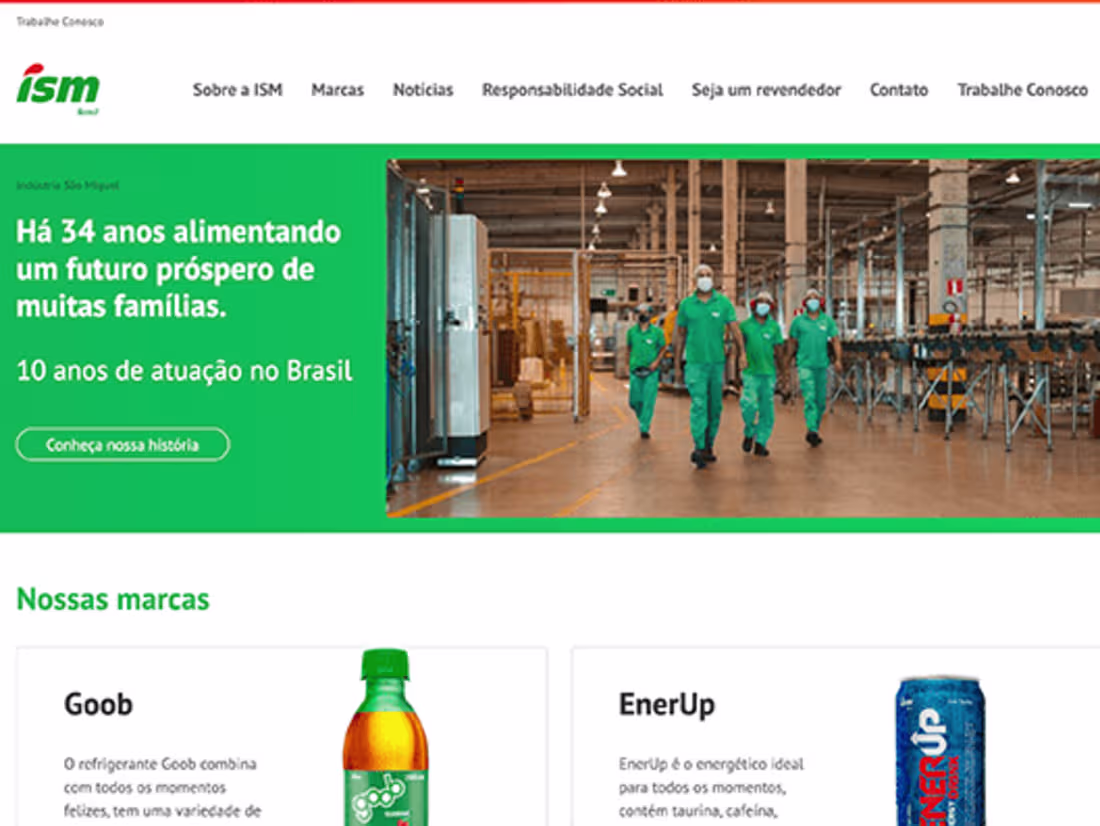 Cover image for ISM Brazil's Website