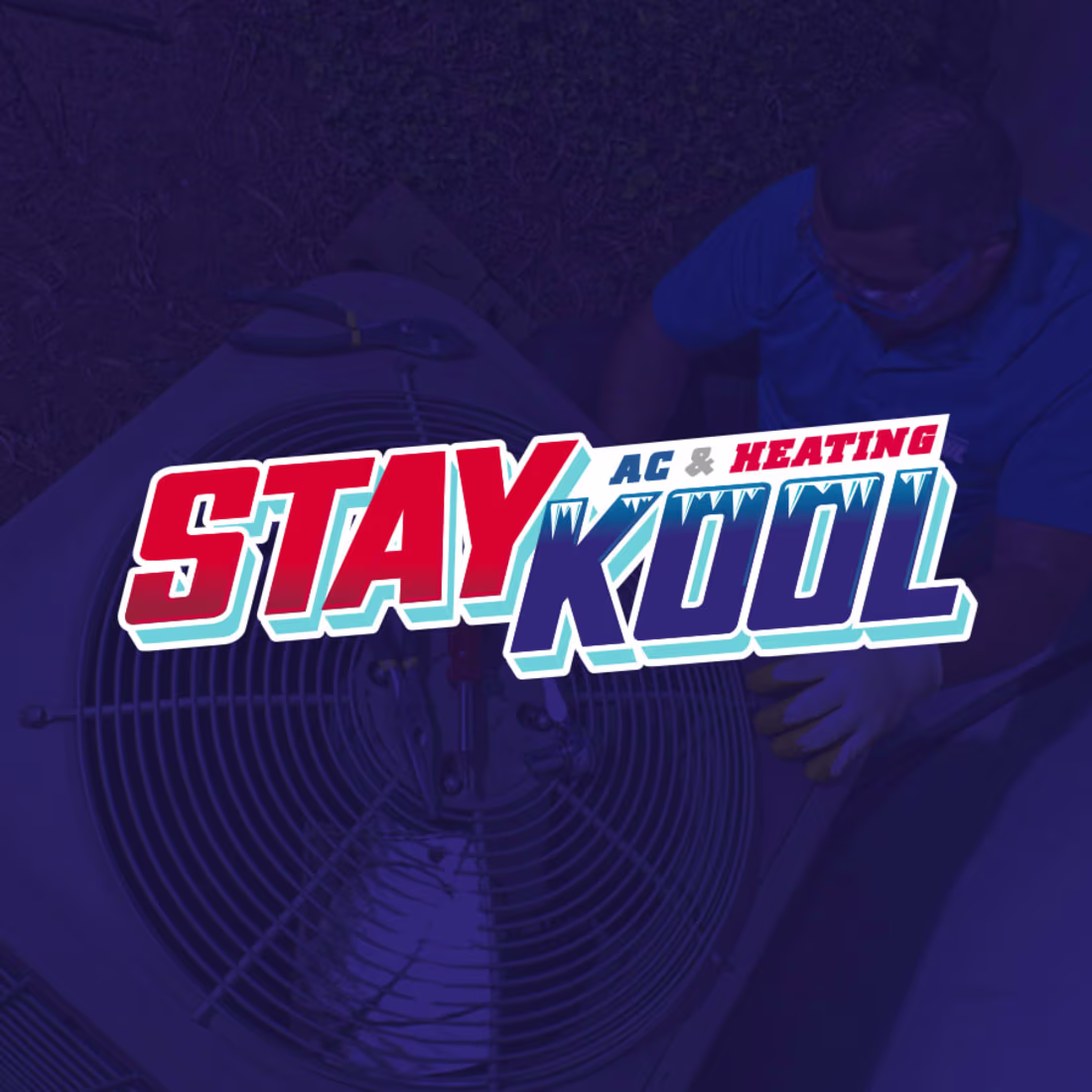 Cover image for Stay Kool AC and Heating Logo Design