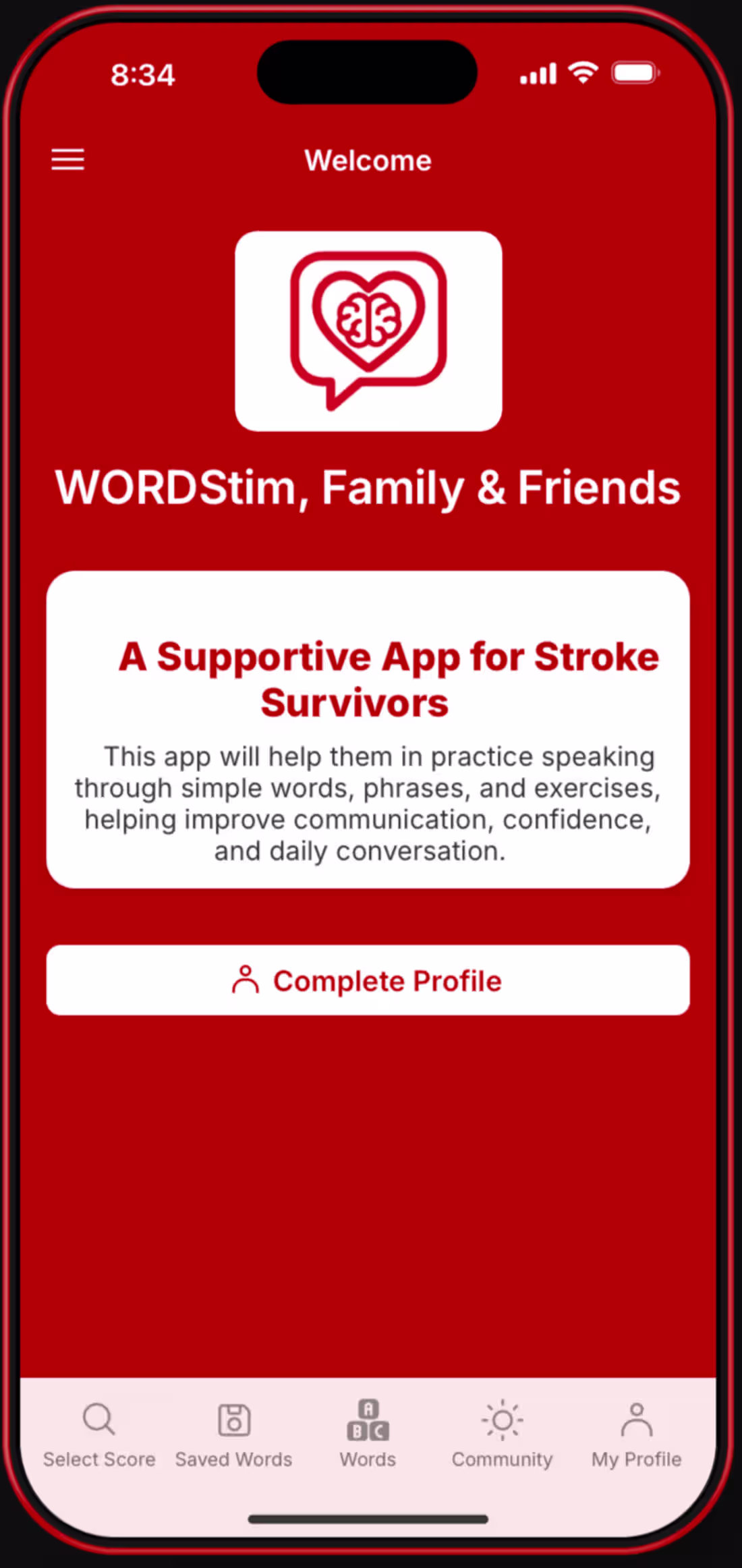Cover image for Stroke Survivors Glide App