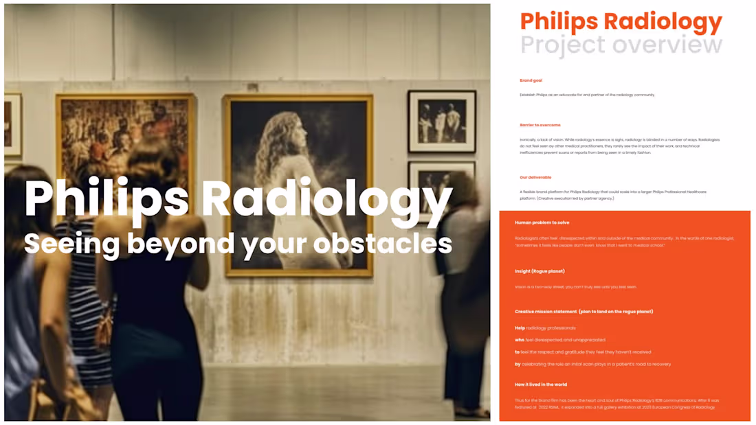 Cover image for Helping Philips See Beyond