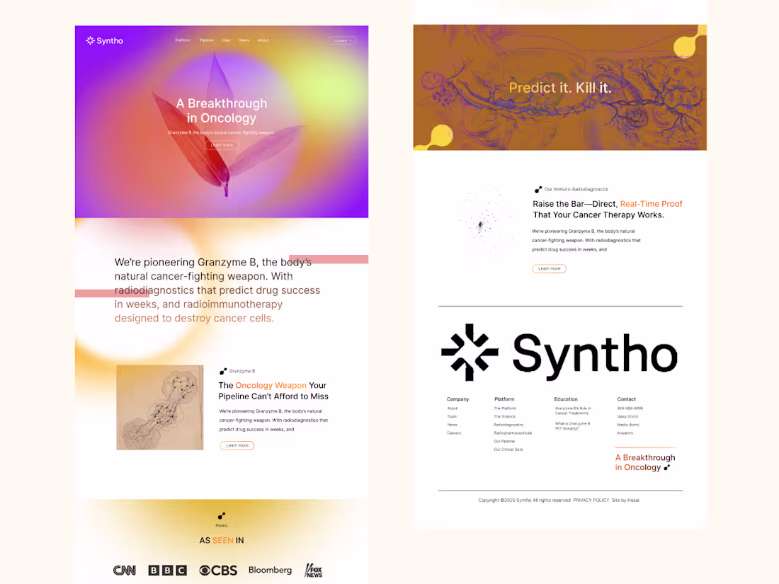 Cover image for Landing page design