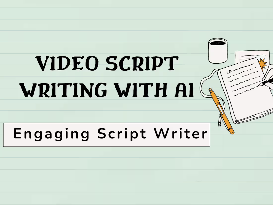 Cover image for AI Scriptwriting: High-Quality, Tailored Content Just for You