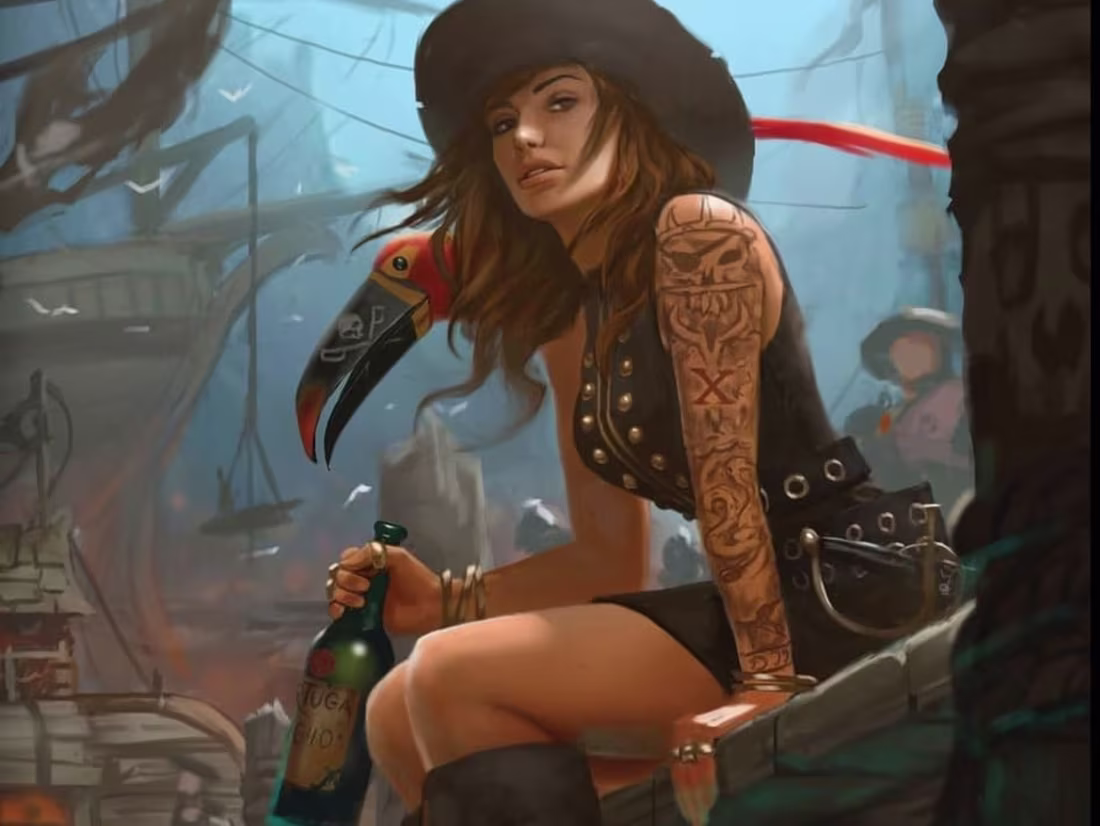Cover image for The Pirate by Galen Surlak-Ramsey