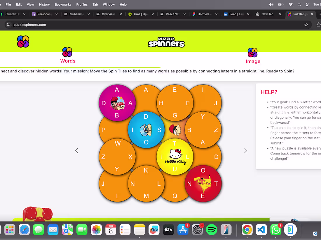 Cover image for Responsive Puzzle Spinner Game with Backend Development