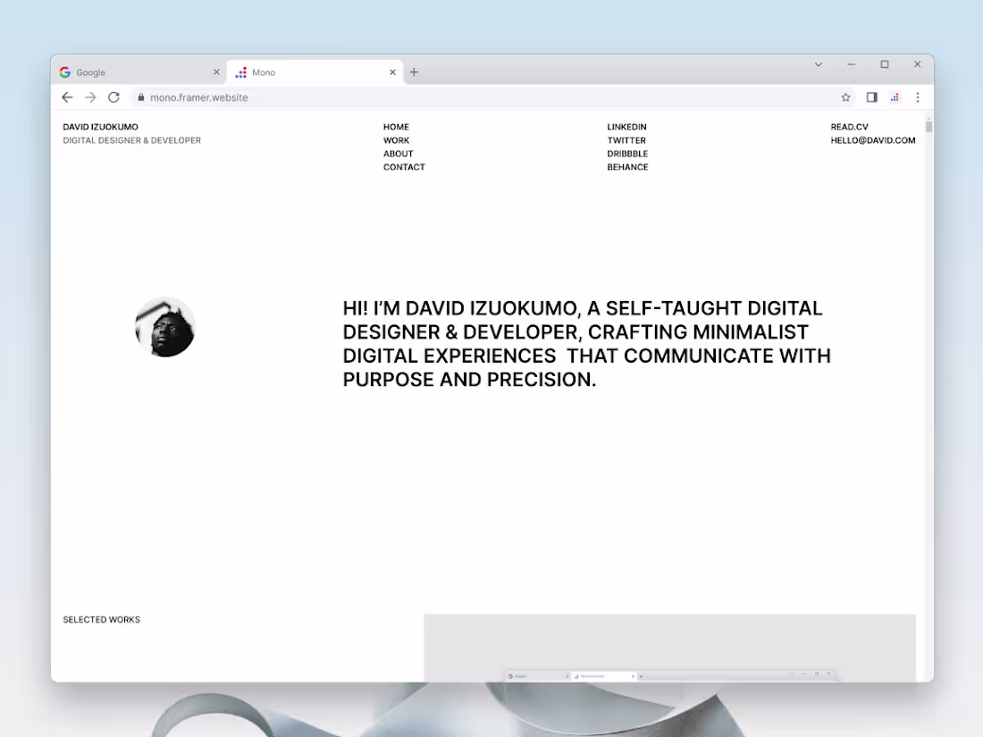 Cover image for PortMono