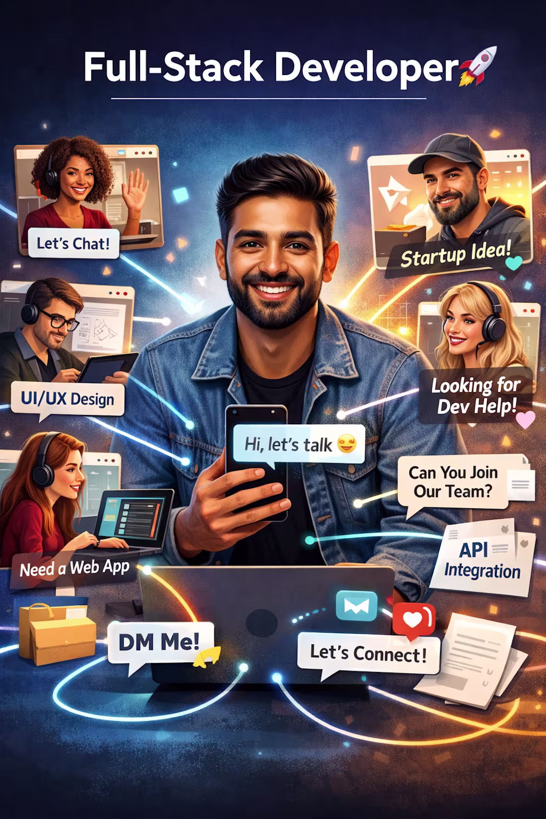 Cover image for 🚀 Full-Stack Developer Ready to