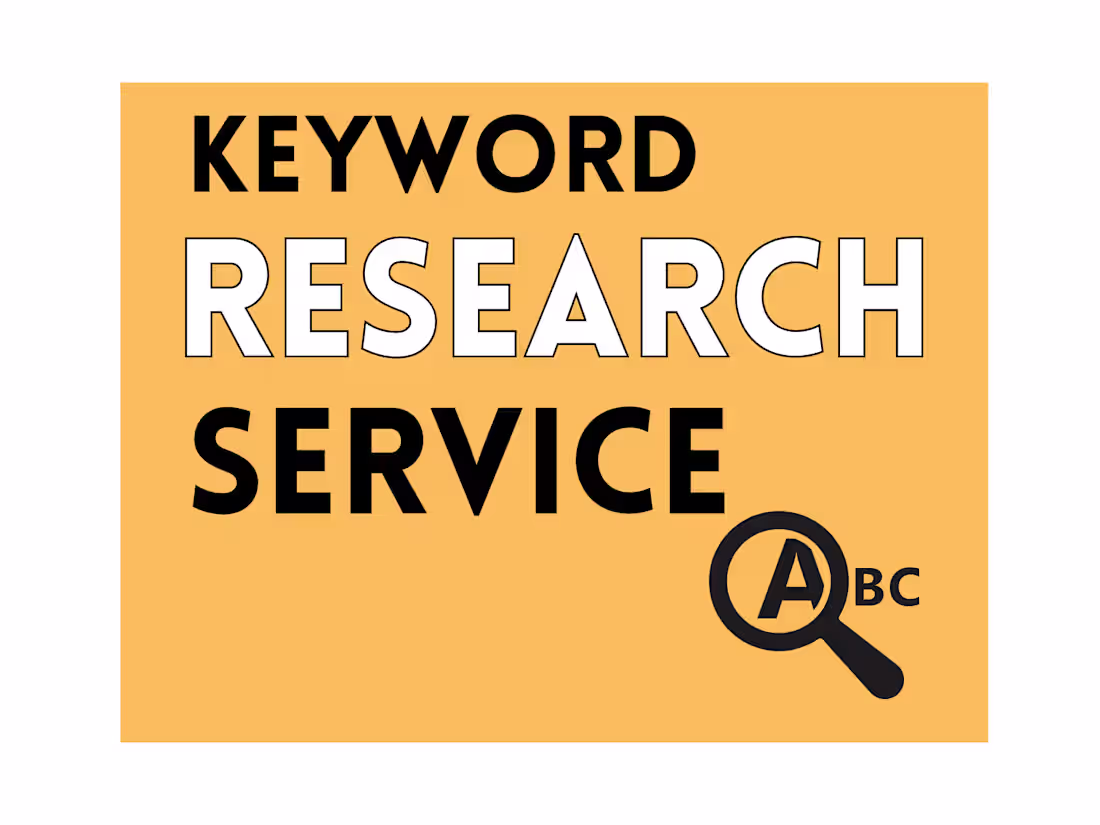 Cover image for Keyword Research Service