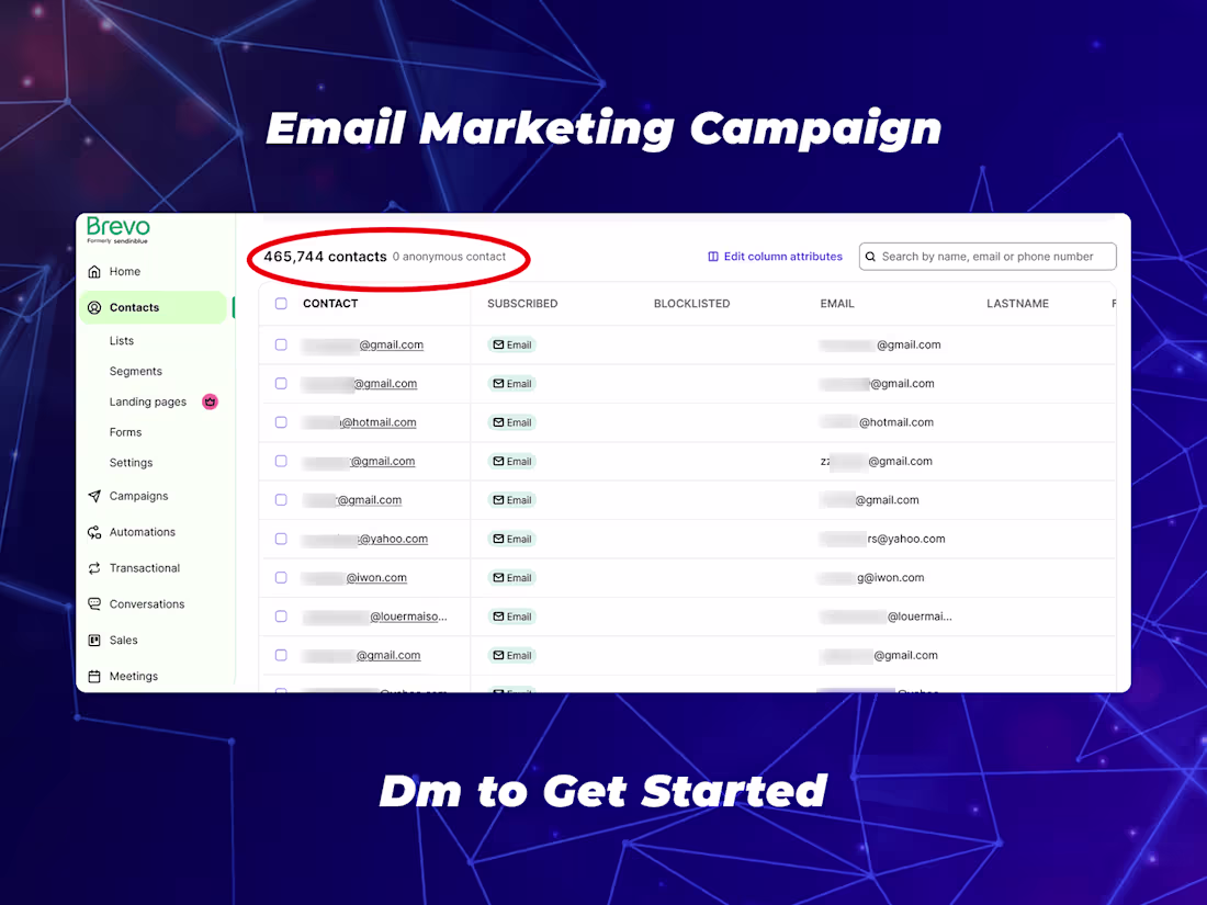 Cover image for Managing 465,000 Leads on Brevo