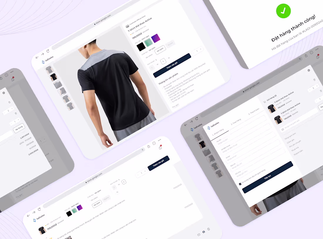 Cover image for LadiSales - Product page (Desktop)