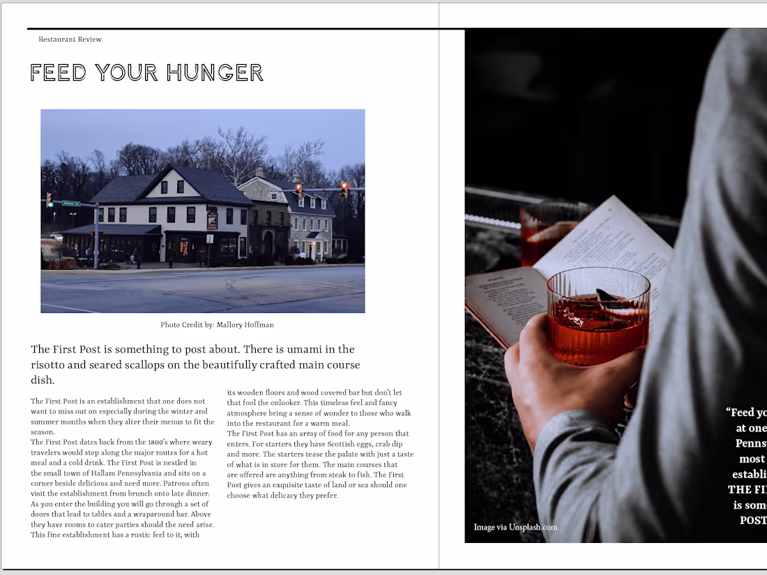 Cover image for Magazine Spreads