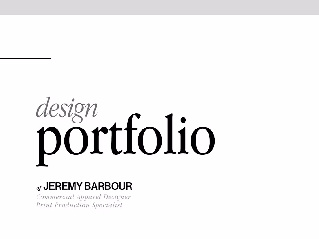 Cover image for __ - Jeremy Barbour