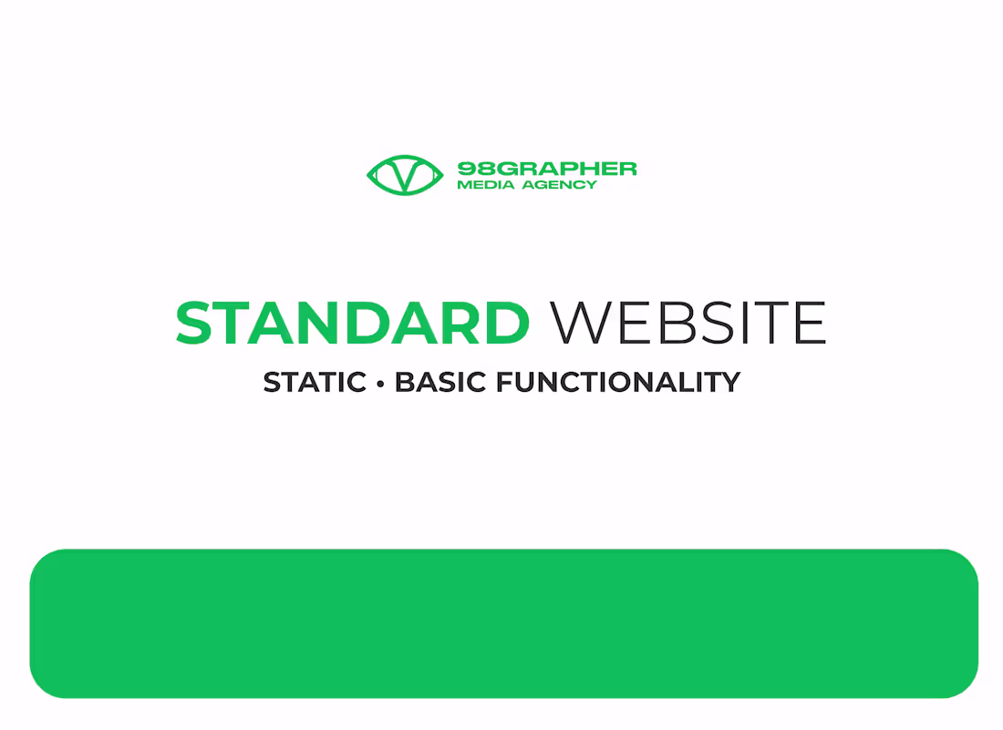 Cover image for Standard Website Design & Development