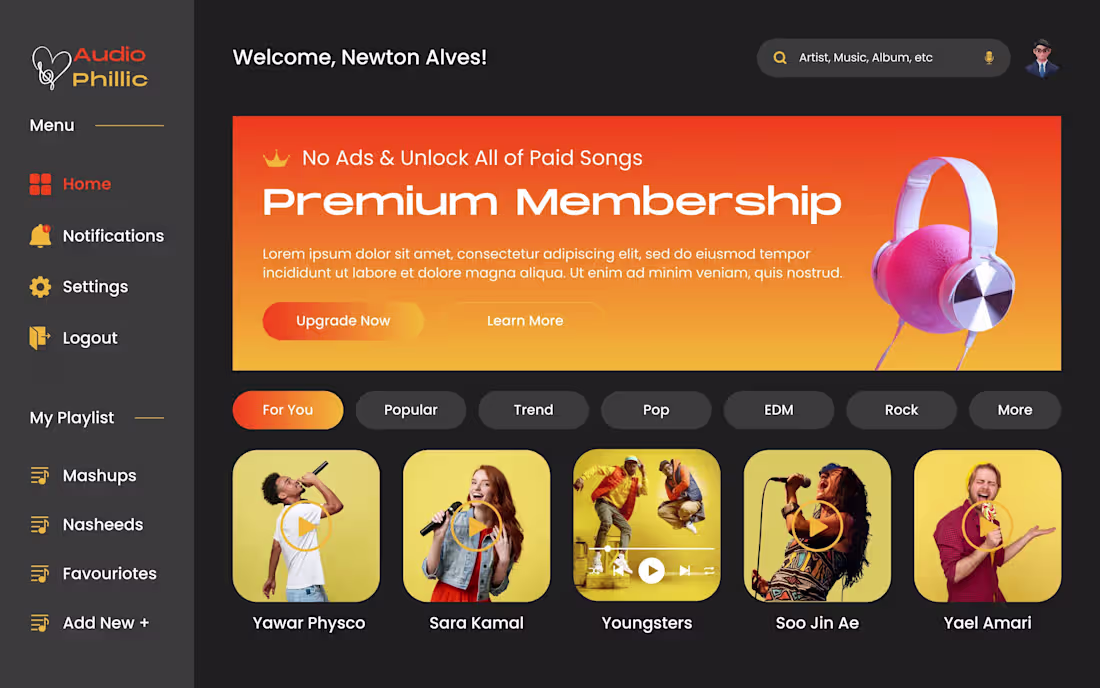 Cover image for Creating a Landing Page for a Website