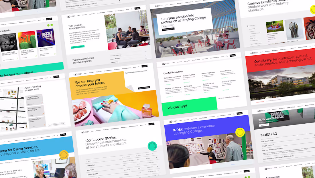 Cover image for Ringling College Brand Identity and Recruitment Suite