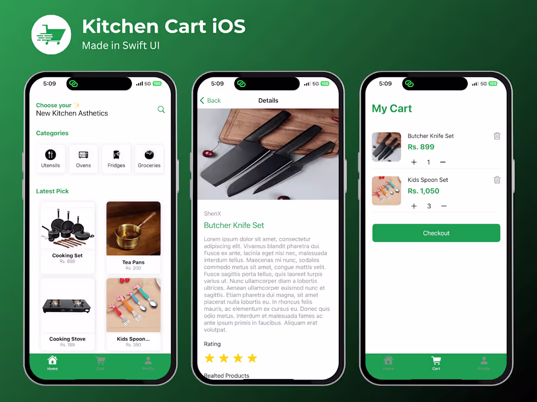 Cover image for Kitchen Cart iOS