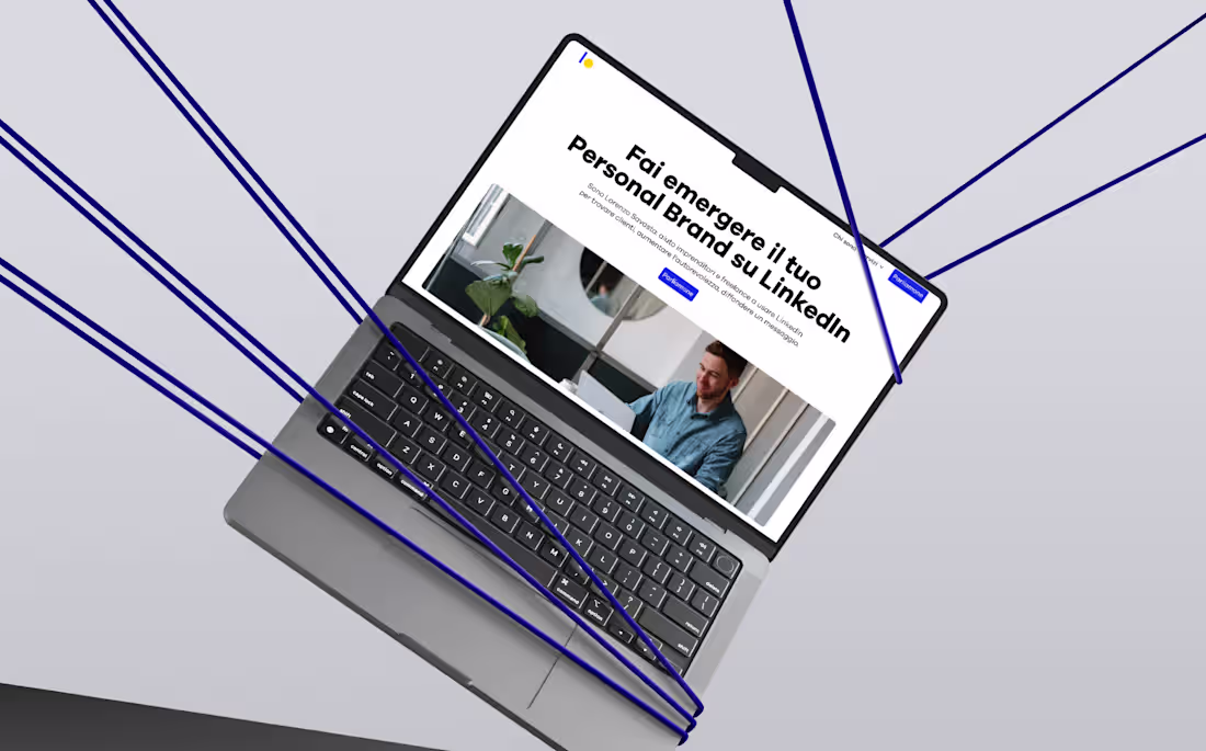 Cover image for Lorenzo's new Brand Identity and Website