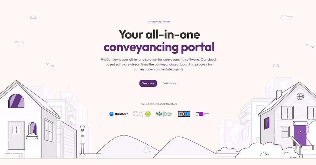 Cover image for ProConvey - Award-Winning Conveyancing Software | Digital Onboa…
